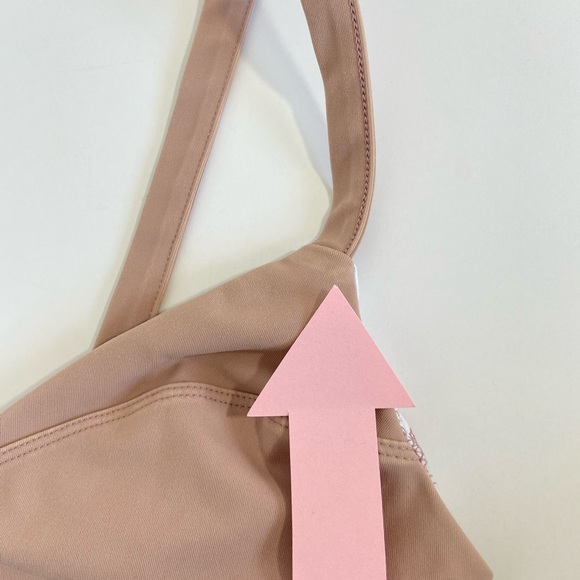 Free People FP Movement Sports Bra, blush pink, size small - Picture 3 of 4